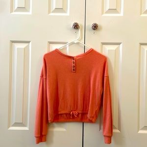Old Navy coral top